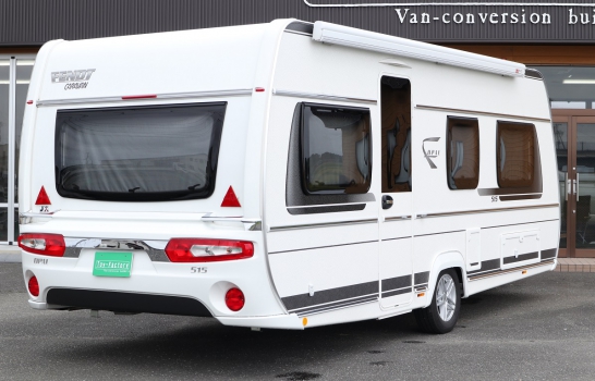 認定中古車 Fendt Caravan Opal 515sg プレミアムブランドのモーターホーム キャンピングトレーラー